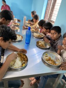 Provide meals for poor kids