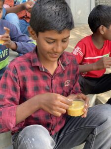 Provide meals for poor kids